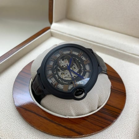 بالون بلو دي كارتييه رجالي اوتوماتيك مكشوف درجة اولى طبق الاصل