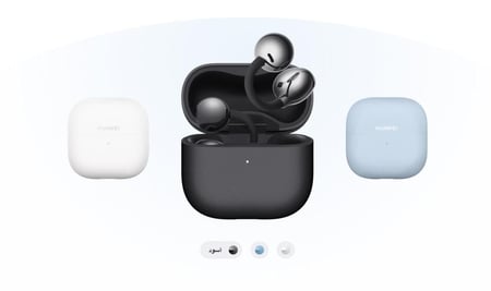 سماعة HUAWEI FreeClip 2 ، اسود