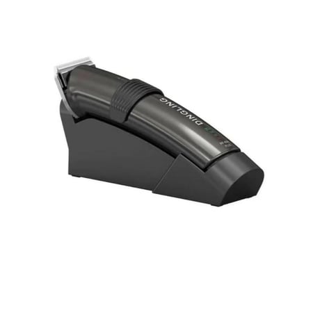 ماكينة قص الشعر RF 609 PRO، ماكينة تشذيب الشعر الكهربائية اللاسلكية، لون أسود