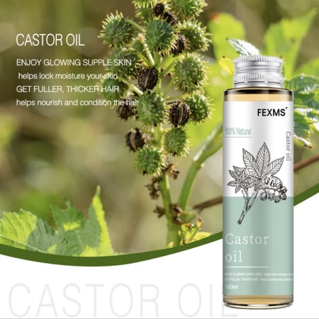 زيت خروع عضوي