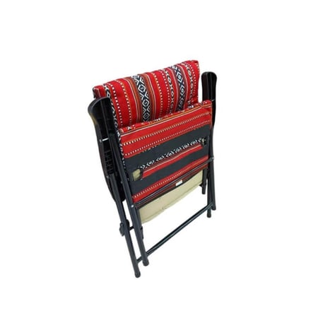 كرسي رحلات قابل للطي قماش متعدد الالوان