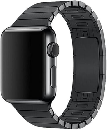 سوار ساعة من سلسلة الغانت من ديفيا (44 مم)، لساعة ابل (44 ملم) - لون اسود