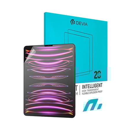 استيكر شفاف ماكينة ايباد كبير من ديفيا