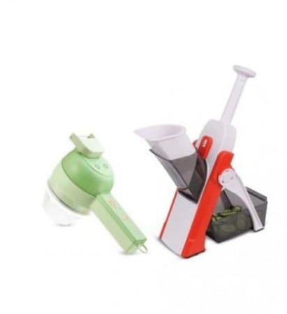 قطاعة خضار يدوية قطاعة خضار 4 في 1