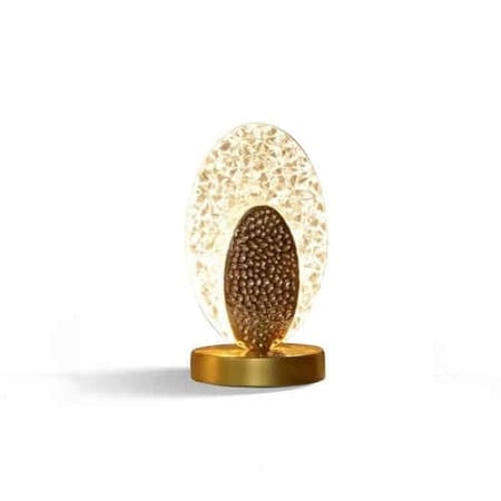 أباجورة كريستالية فاخرة بتصميم متتالي فريد