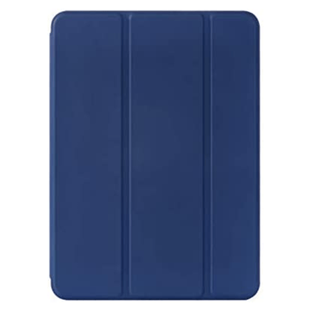 حافظة ديفيا الجلدية مع فتحة للقلم لجهاز ايباد 10.2 - لون ازرق