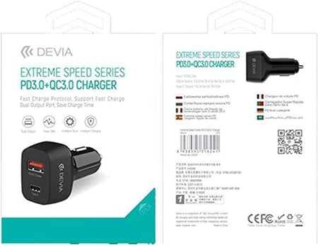 سلسلة السرعة القصوى PD3.0+QC3.0 شاحن