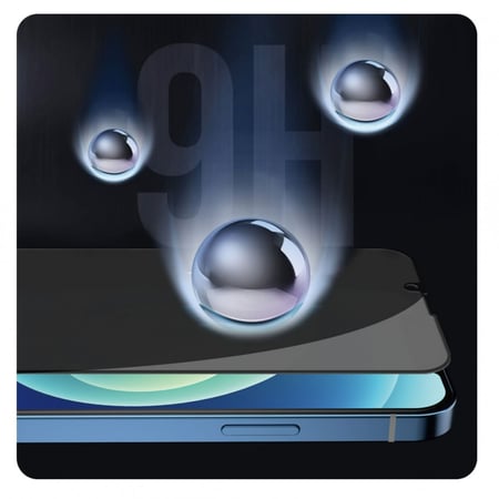 شاشة كاملة للخصوصية من Devia Van Series ، زجاج مقوى مرتين لهاتف iPhone 13/13 Pro (6.1 ")