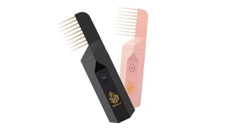 مبخرة شعر مشط