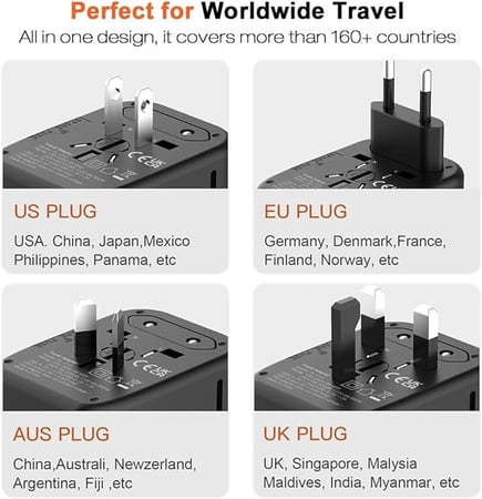 الشاحن الدولي من ديفون قوة 45 واط