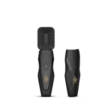 مبخرة الكترونية مزودة بمشط لتبخير الشعر