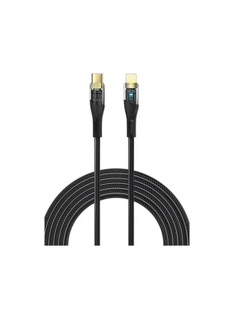 كيبل تايب سي الى ايفون بقوة 3 امبير 1 متر من ديفيا