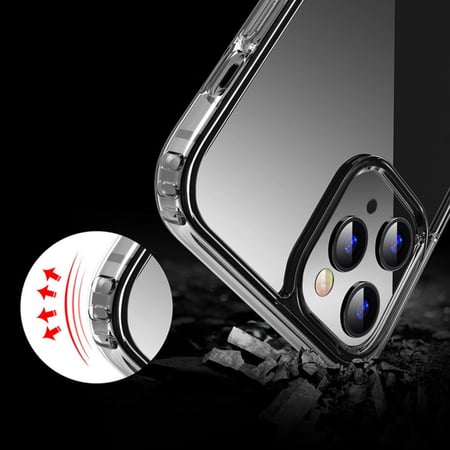 حافظة ديفيا شارك سيريز مضادة للصدمات لآيفون 13 برو ماكس (6.7) - شفاف