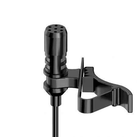 مايك ميكرفون مشبك لياقه ل استقبال الصوت ايفون من ديفيا