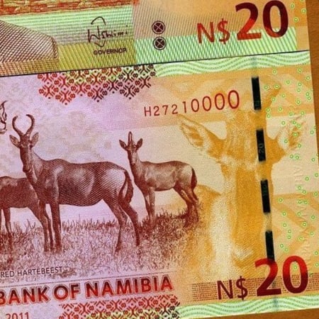 ناميبيا فئة 20 دولار أنسر