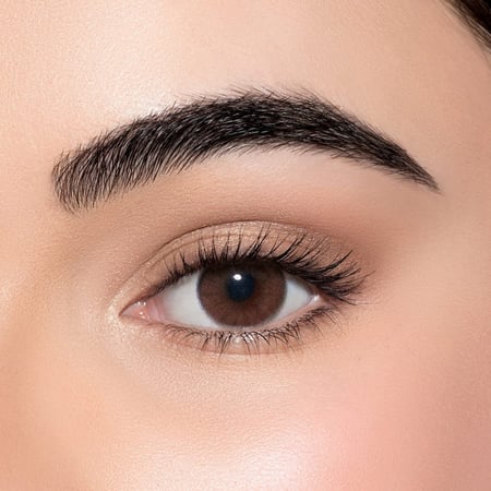 عدسات لنس مي ديت لون بني غامق داكن lens me color date brown