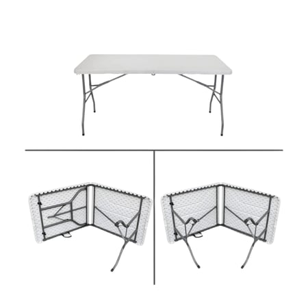 طاولة فايبر مستطيلة قابلة للطي كبير