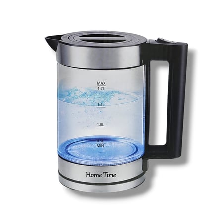 غلاية زجاج  شفاف سعة1.7 لتر- سريعة الغليان بقدرة 1800واط 2067