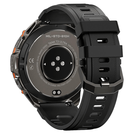 كوسبت - ساعة تانك الترا T3جي بي اس مقاس 47مم - اسود
