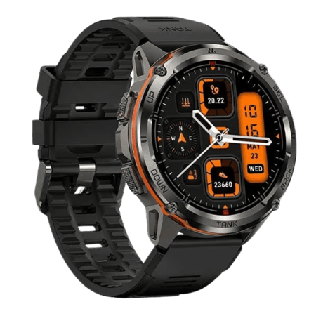 كوسبت - ساعة تانك الترا T3جي بي اس مقاس 47مم - اسود