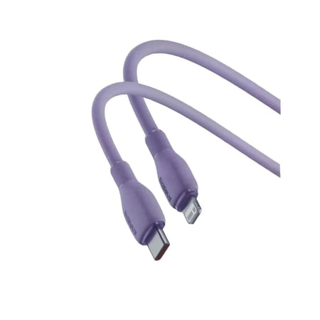 بيسوس - كيبل بي دي ايفون بطول 1.2 متر بقوة 20 واط متعدد الالوان