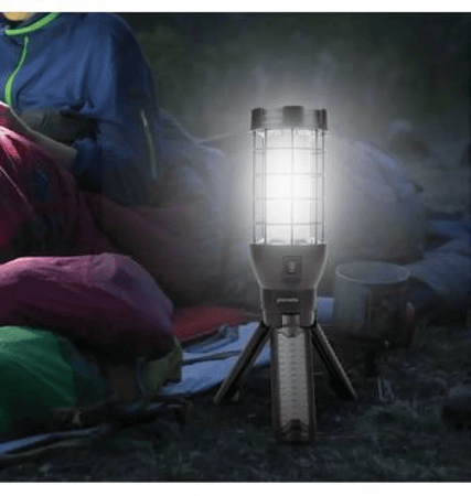 لايف ستايل من بورودو مصباح ثلاثي القوائم - أسود