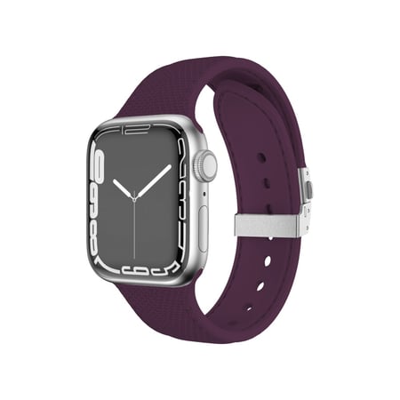 سوار ابل واتش من هيلمت - عنابي