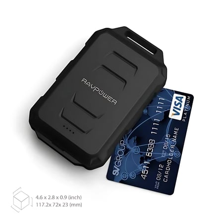 ravpower 10.000 Rugged  Black RP-PB044