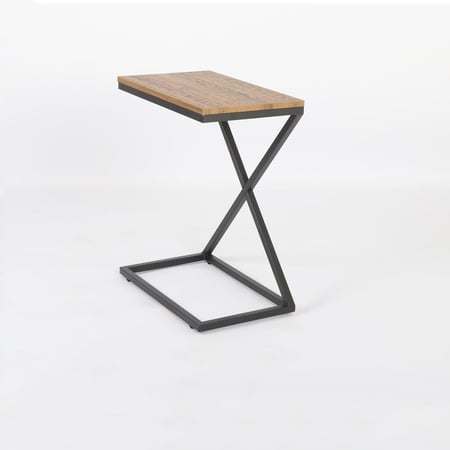 طاولة خدمة اكس نحيف بني