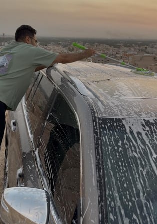 عصا غسيل طويله