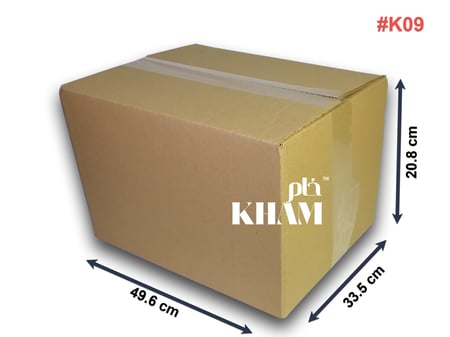 كرتون تعبئة وتغليف تمر 20 كيلو بني (ربطة 25 )