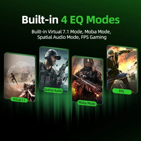 وصلة تايب سي GS20 شحن و سماعة وكرت صوت من بيفا