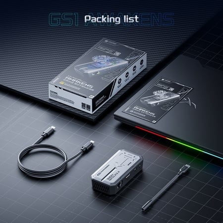 وصلة بلكستون 6 في 1 تايب سي مع نظام تهوية ( PLEXTONE 6 IN 1 HUB AIR COLING) كيبل قابل للتغيير)