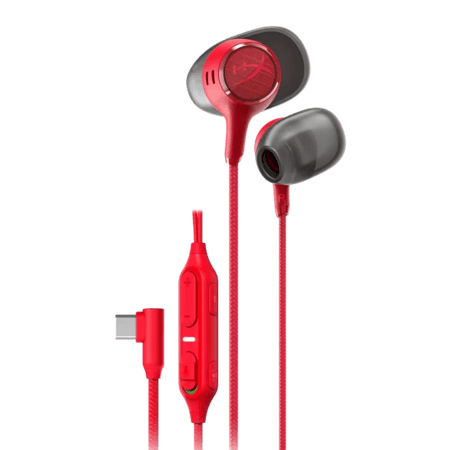 سماعة هايبر اكس كلاود ايربودز 3 سلك hyperx earbuds 3 تايب سي