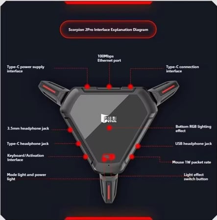 وصلة العقرب scorpion 2 pro