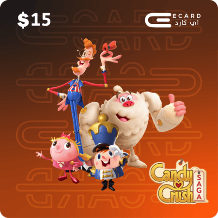 ذهب كاندي كراش ساغا  15 دولار