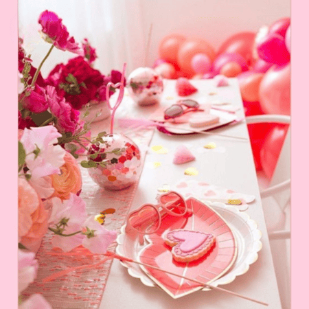 صحون شفايف أحمر | Red Plates Mouth Shape