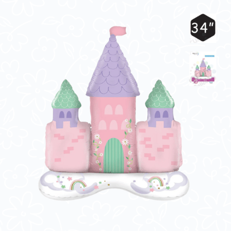 بالون قلعة الأميرة للأطفال | Princess Castle Helium Balloon