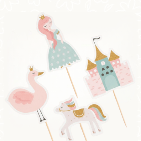 تغريسة كيك قلعة الأميرة | Princess Castle Cake Topper