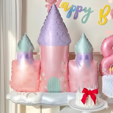 بالون قلعة الأميرة للأطفال | Princess Castle Helium Balloon