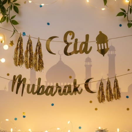 بانر عيد مبارك-Eid Mubarak Banner