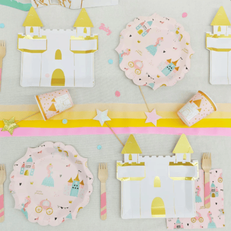 طقم مائدة قلعة الأميرة | Princess Castle Tableware Set