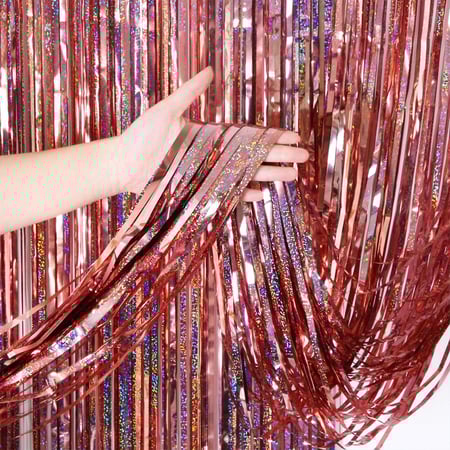 ستاره لامعة | Metallic curtain