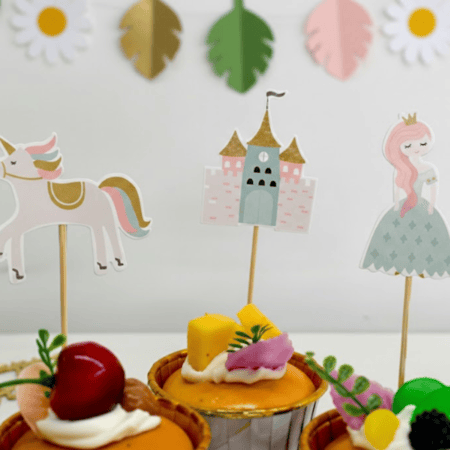 تغريسة كيك قلعة الأميرة | Princess Castle Cake Topper