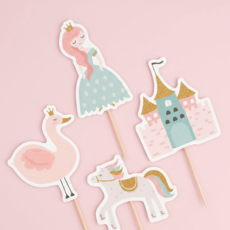 تغريسة كيك قلعة الأميرة | Princess Castle Cake Topper