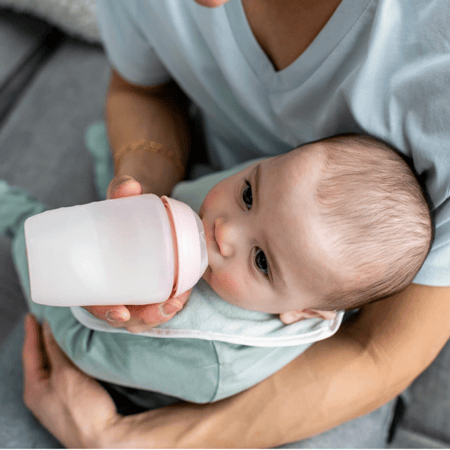 تومي تيبي رضاعات سيليكون الوان زهرية  ‎260 مل