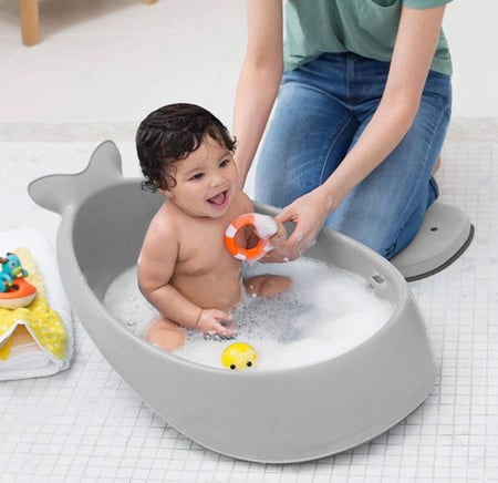 سكيب هوب حوض استحمام من عمر الولادة