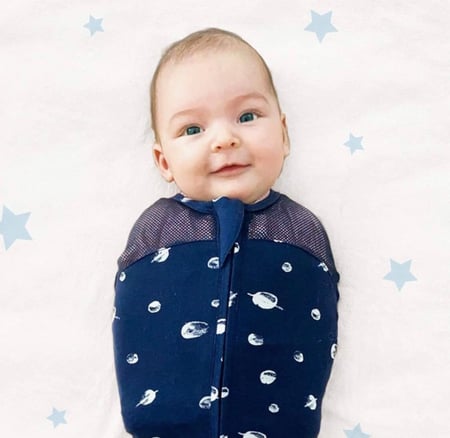 مهاد لون كحلي كواكب من sleepea