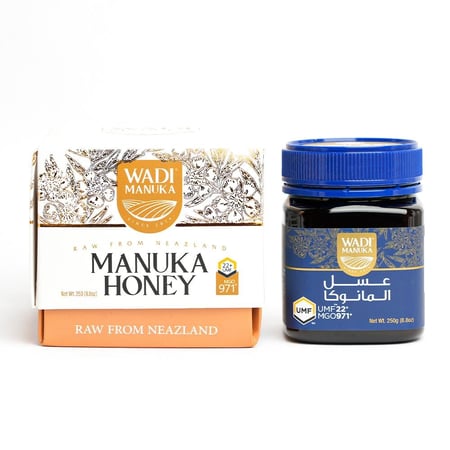 عسل مانوكا ربع كيلو +MGO971 UMF 22