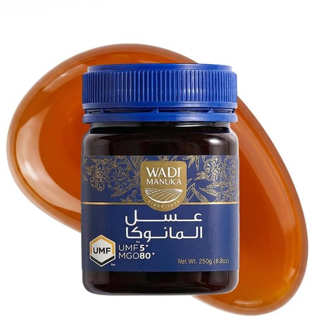 عسل مانوكا ربع كيلو +MGO80 UMF 5